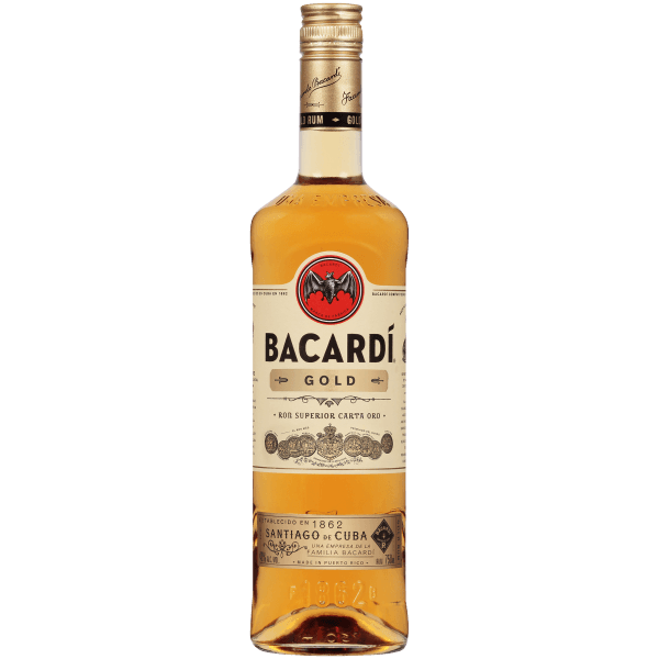 BACARDI GOLD RUM 750ML