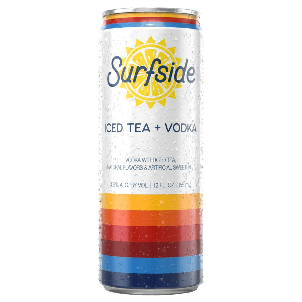 SURFSIDE ICED TEA + VODKA 355ML CAN