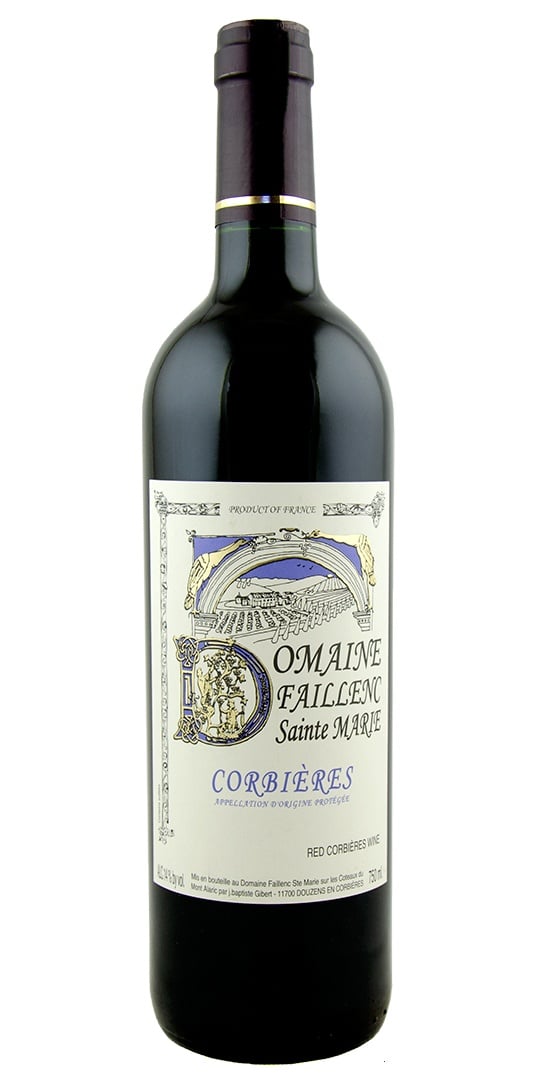 DOMAINE FAILLENC SAINTE MARIE CORBIERES ROUGE 2022 750ML