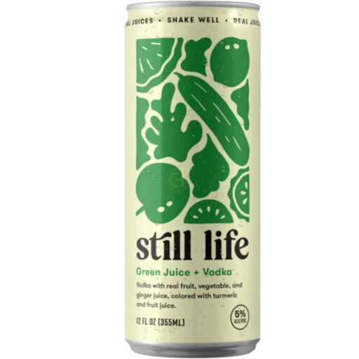 STILL LIFE GREEN JUICE + VODKA 355ML CAN