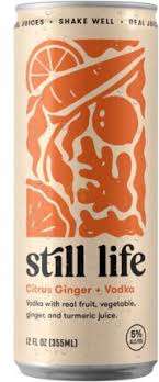 STILL LIFE CITRUS GINGER + VODKA 355ML CAN