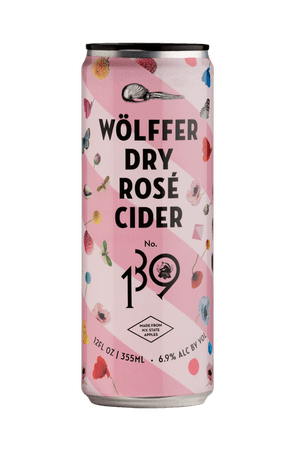 WOLFFER ESTATE DRY ROSE CIDER 355ML CAN