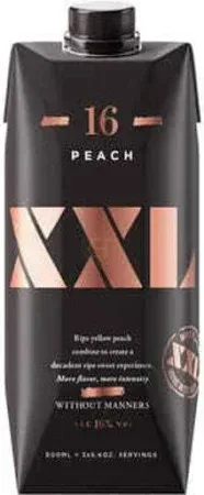 XXL PEACH TETRA PACK 500ML