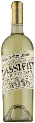 CLASSIFIED VINEYARDS SAUVIGNON BLANC NAPA VALLEY 2020 750ML