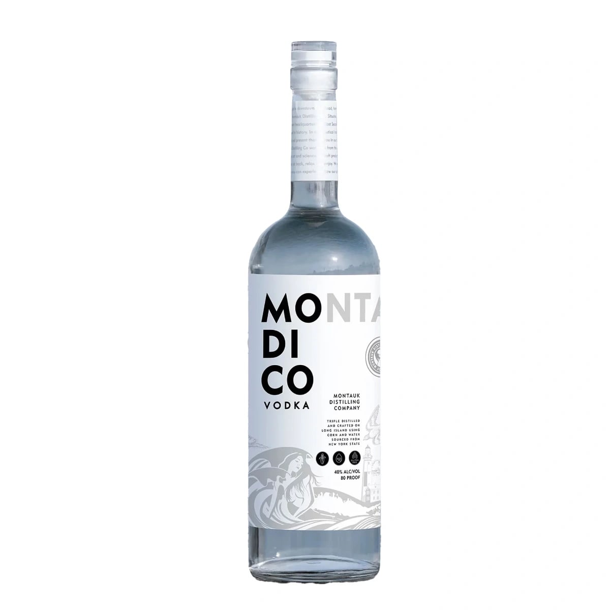 MONTAUK DISTILLING CO MODICO VODKA 1L