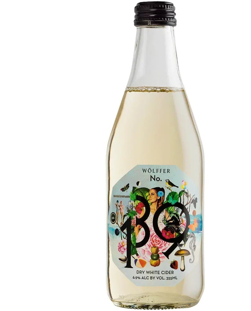 WOLFFER CIDER DRY WHITE CIDER 355ML