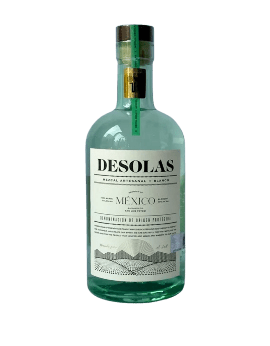 DESOLAS MEZCAL ARTESANAL BLANCO 750ML