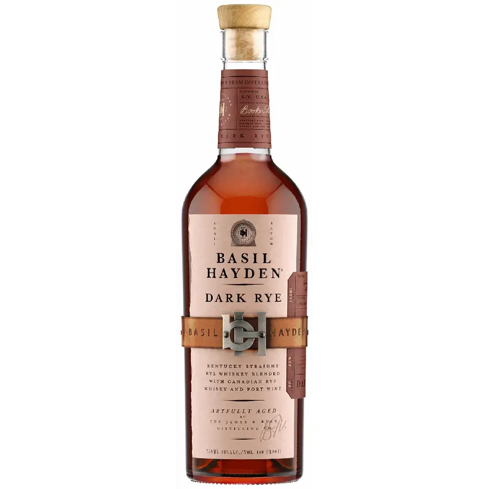 BASIL HAYDEN DARK RYE WHISKEY 750ML