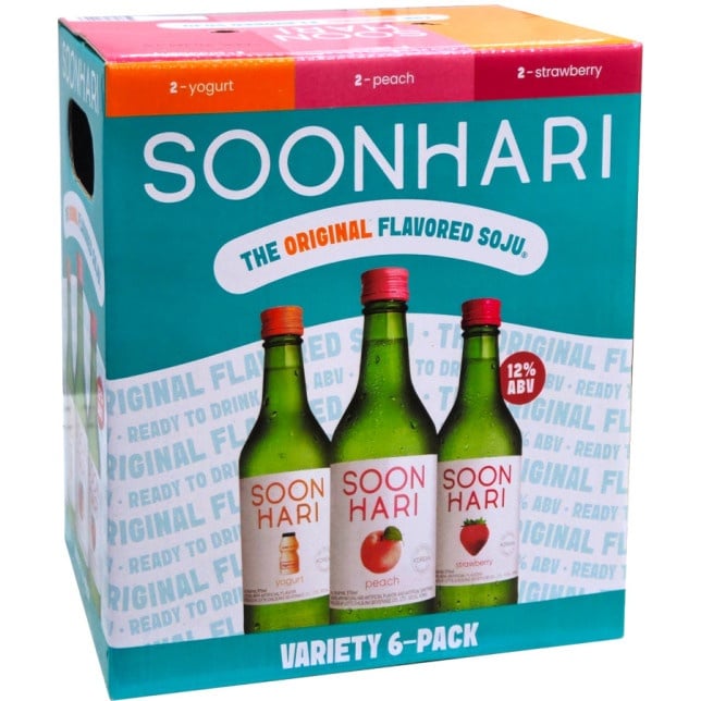 SOONHARI SOJU VARIETY 6-PACK