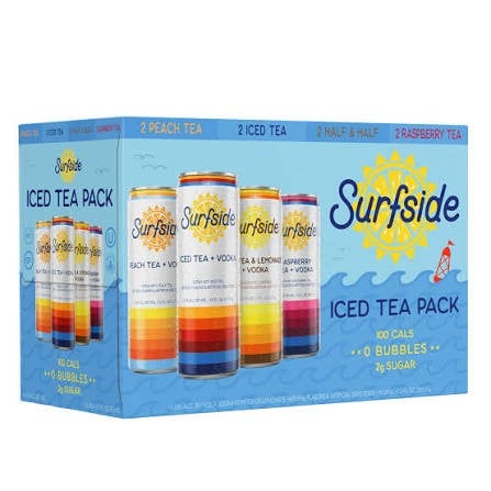 SURFSIDE "ICED TEA PACK" (8 CANS)