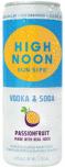High Noon - Passion Fruit Sun Sips Vodka & Soda