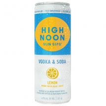 High Noon - Sun Sips Lemon Vodka & Soda