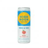 High Noon - Sun Sips Peach Vodka & Soda